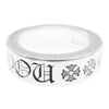 CHROME HEARTS クロムハーツ（原本無） 6mm SPACER FUCKYOU 6mm スペーサー ファックユー シルバー リング シルバー系 7号【中古】