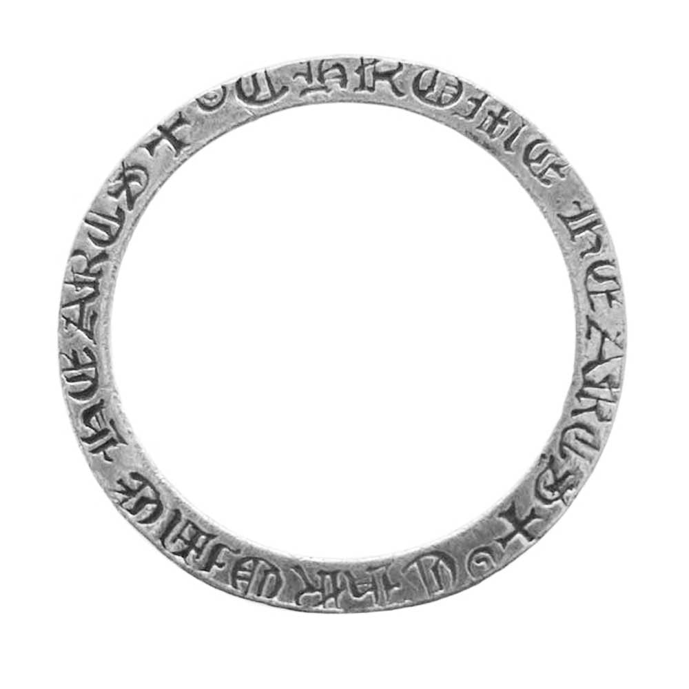 CHROME HEARTS クロムハーツ（原本無） 6mm SPACER PLN 6mm スペーサー プレーン シルバー リング シルバー系 16号【中古】