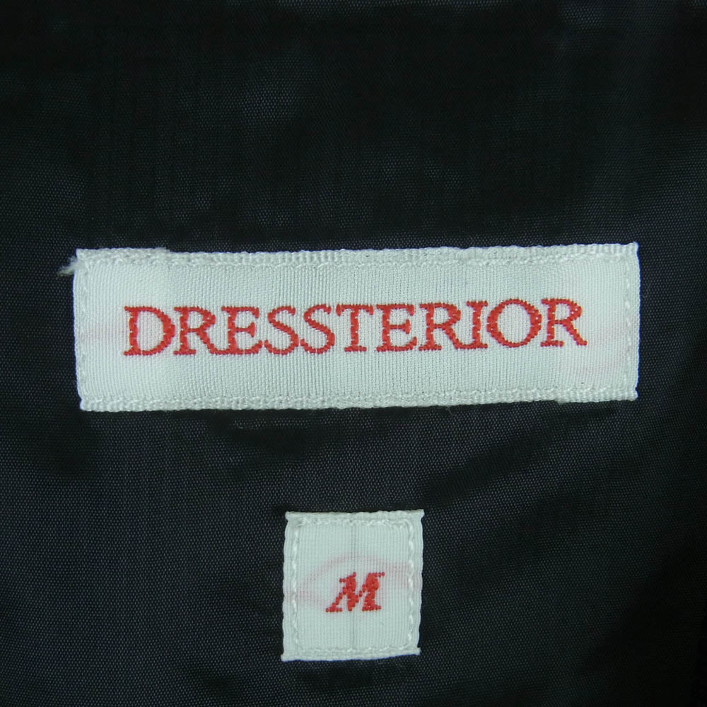 DRESSTERIOR ドレステリア 086-56014 アイスベアー 刺繍 スーベニア ジャケット スカジャン ブルゾン ブラック系 M【中古】