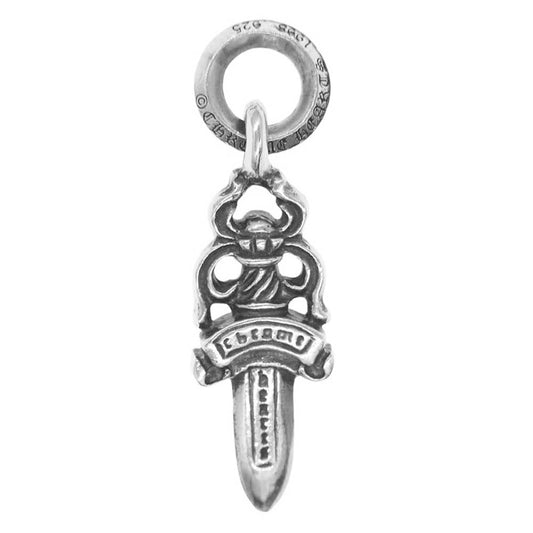 CHROME HEARTS クロムハーツ（原本無） #5 DAGGER ダガー チャーム ペンダントトップ シルバー系【中古】