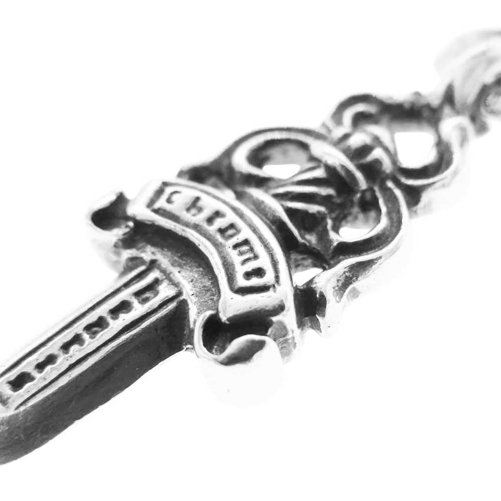 CHROME HEARTS クロムハーツ（原本無） #5 DAGGER ダガー チャーム ペンダントトップ シルバー系【中古】