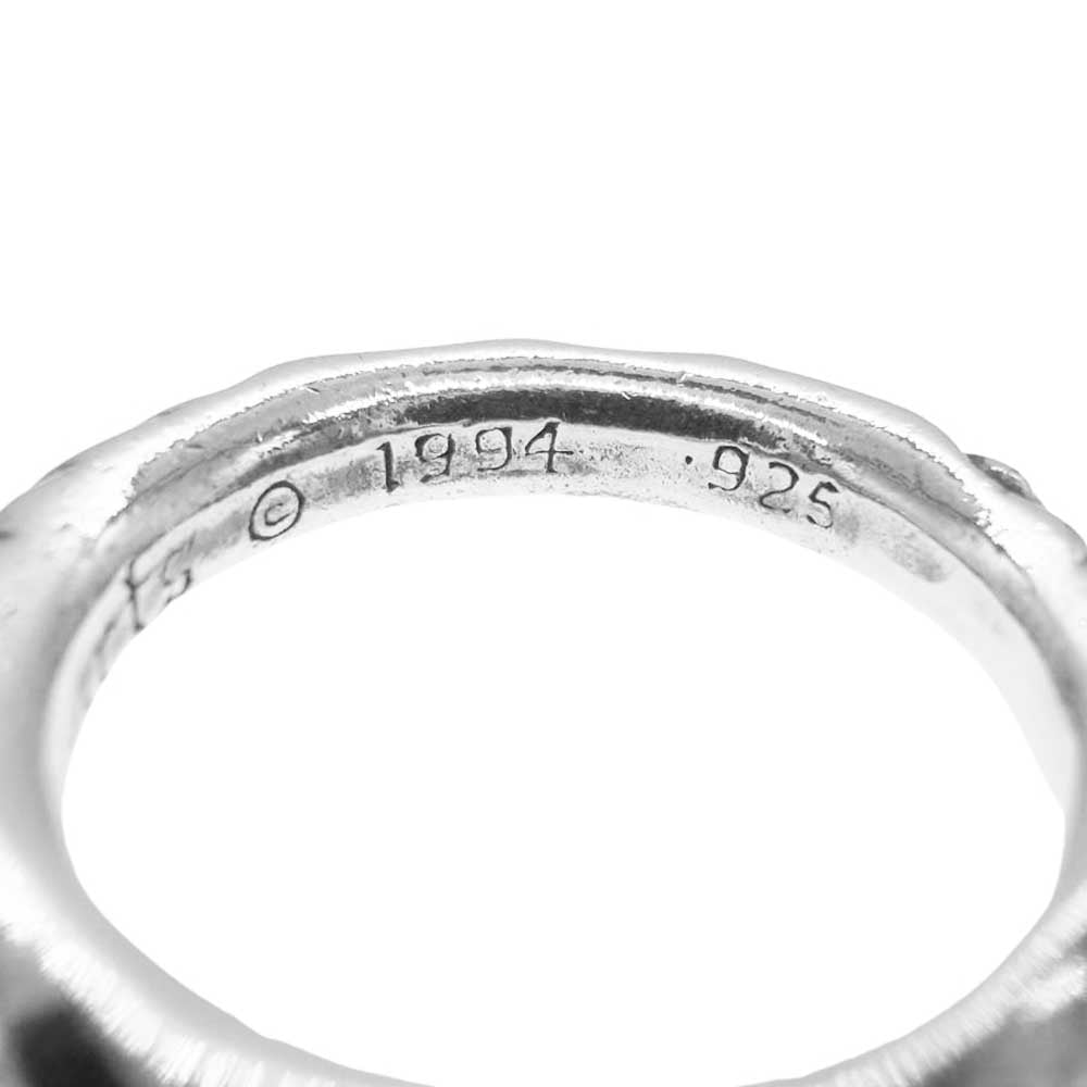 CHROME HEARTS クロムハーツ（原本有） SCRL BAND スクロールバンド リング シルバー系 24号【中古】
