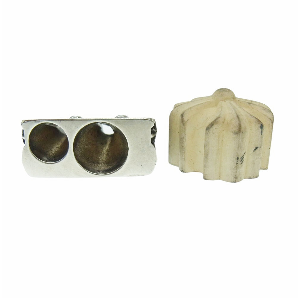 CHROME HEARTS クロムハーツ（原本無） PENCIL SHARPENER ペンシル シャープナー イレイサー 鉛筆削り CHプラス 消しゴム シルバー系【中古】