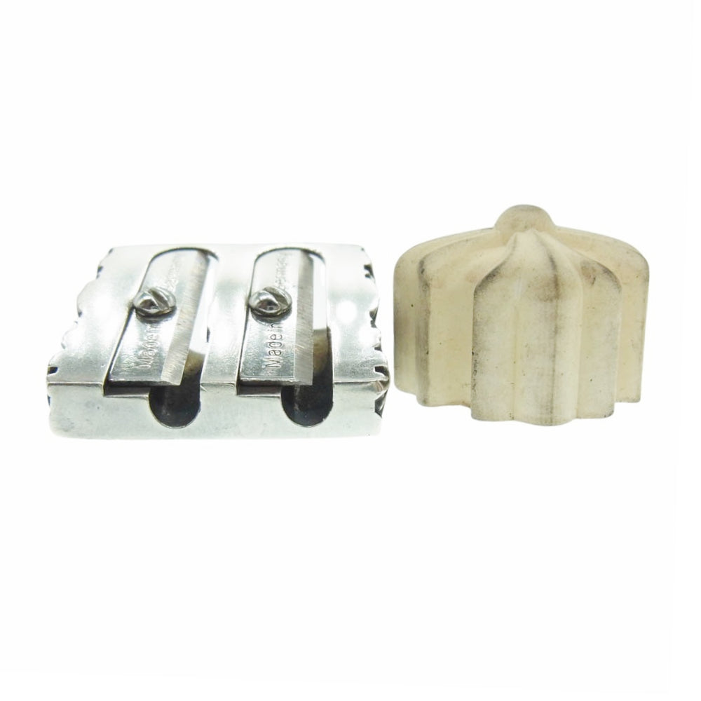 CHROME HEARTS クロムハーツ（原本無） PENCIL SHARPENER ペンシル シャープナー イレイサー 鉛筆削り CHプラス 消しゴム シルバー系【中古】