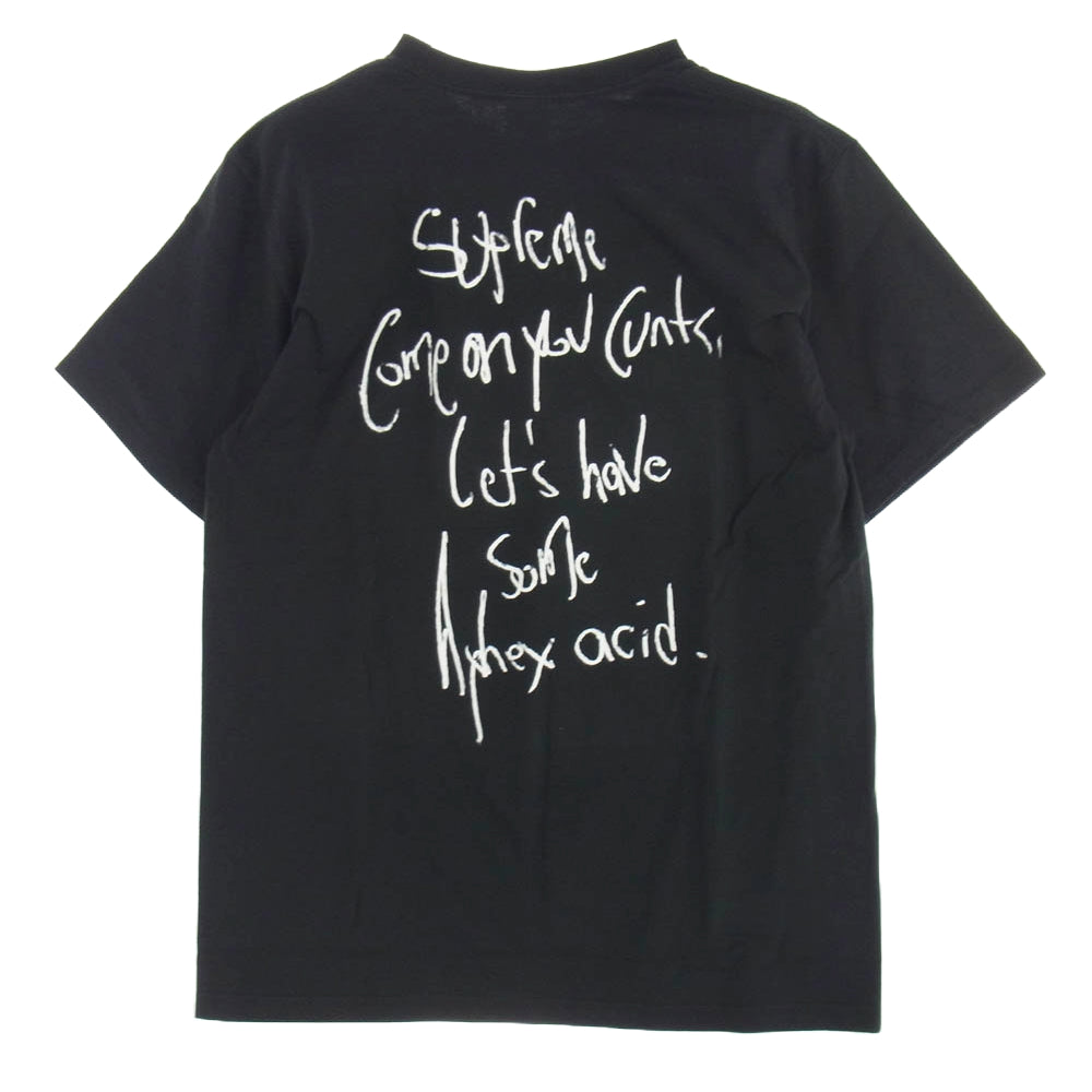 Supreme シュプリーム 25SS Aphex Twin Windowlicker Tee Black エイフェックス ツイン ウィンドウリッカー Tシャツ ブラック ブラック系 M【新古品】【未使用】【中古】