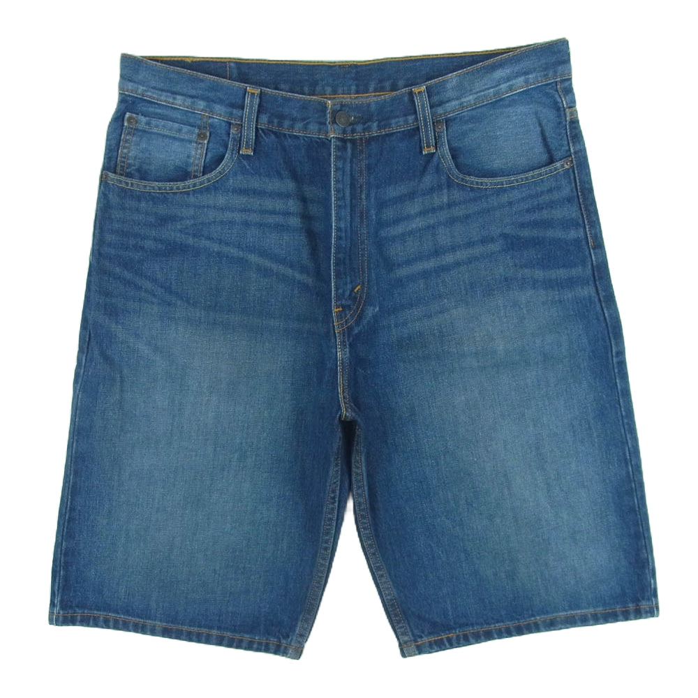 Levi's リーバイス 569 Loose Fit Denim Shorts ルーズフィット デニム ショーツ ハーフ ショート パンツ インディゴブルー系 W36【美品】【中古】