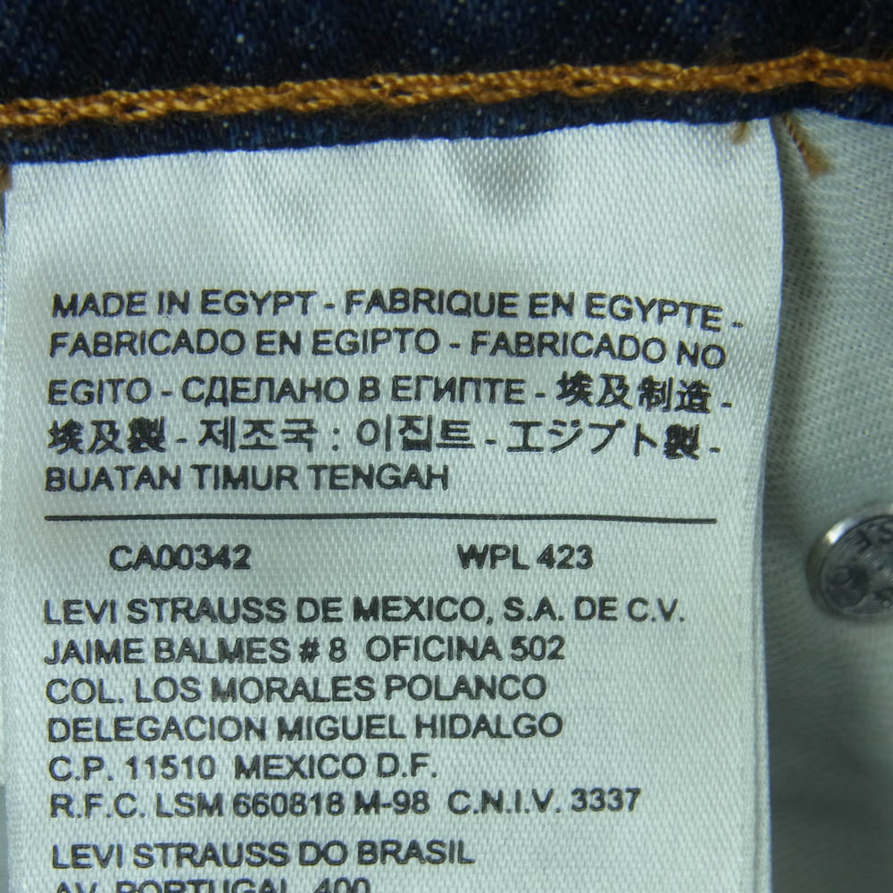 Levi's リーバイス 569 Loose Fit Denim Shorts ルーズフィット デニム ショーツ ハーフ ショート パンツ インディゴブルー系 W36【美品】【中古】