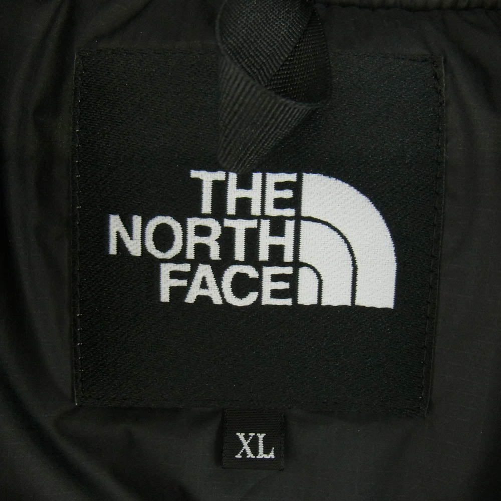 THE NORTH FACE ノースフェイス NY82452 INSULATION BOMBER JACKET インサレーション ボンバー ジャケット MA-1 ブラック系 XL【中古】