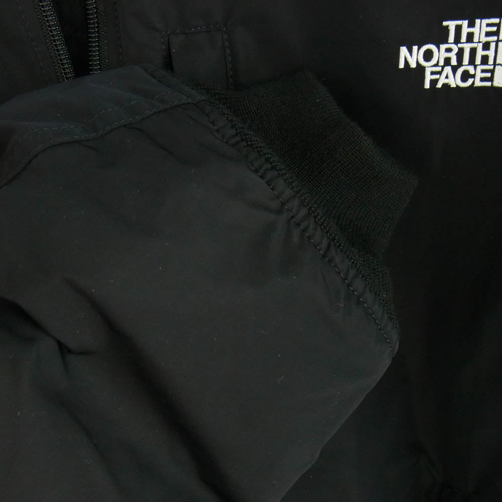 THE NORTH FACE ノースフェイス NY82452 INSULATION BOMBER JACKET インサレーション ボンバー ジャケット MA-1 ブラック系 XL【中古】