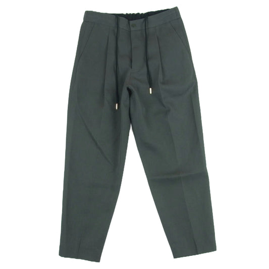 THE RERACS ザリラクス 20SS-REPT-176-J ストレート イージー パンツ ウール 日本製 グレー系 36【中古】