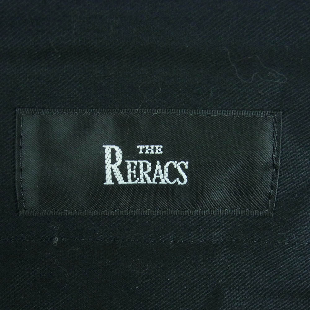 THE RERACS ザリラクス 20SS-REPT-176-J ストレート イージー パンツ ウール 日本製 グレー系 36【中古】