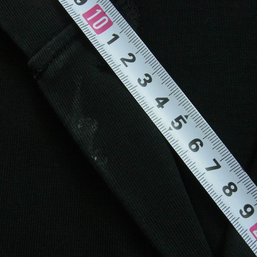 Y's Yohji Yamamoto ワイズ ヨウジヤマモト MQ-T09-024 アーム ロゴワッペン ボタンダウン フーデッド ジャケット パーカー ブラック系 サイズ表記なし【中古】