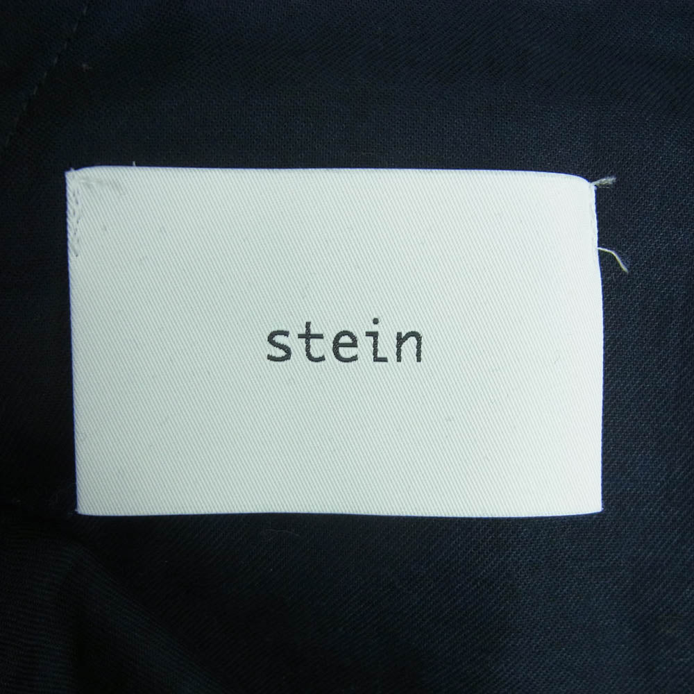 ssstein シュタイン st.413-1 EX WIDE TAPERED TROUSERS ウール パンツ ダークネイビー系 S【中古】