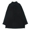 Yohji Yamamoto POUR HOMME ヨウジヤマモトプールオム 23AW HJ-B20-022 スプレッドカラー コード付き コットン シャツ 長袖 ブラック系 2【中古】