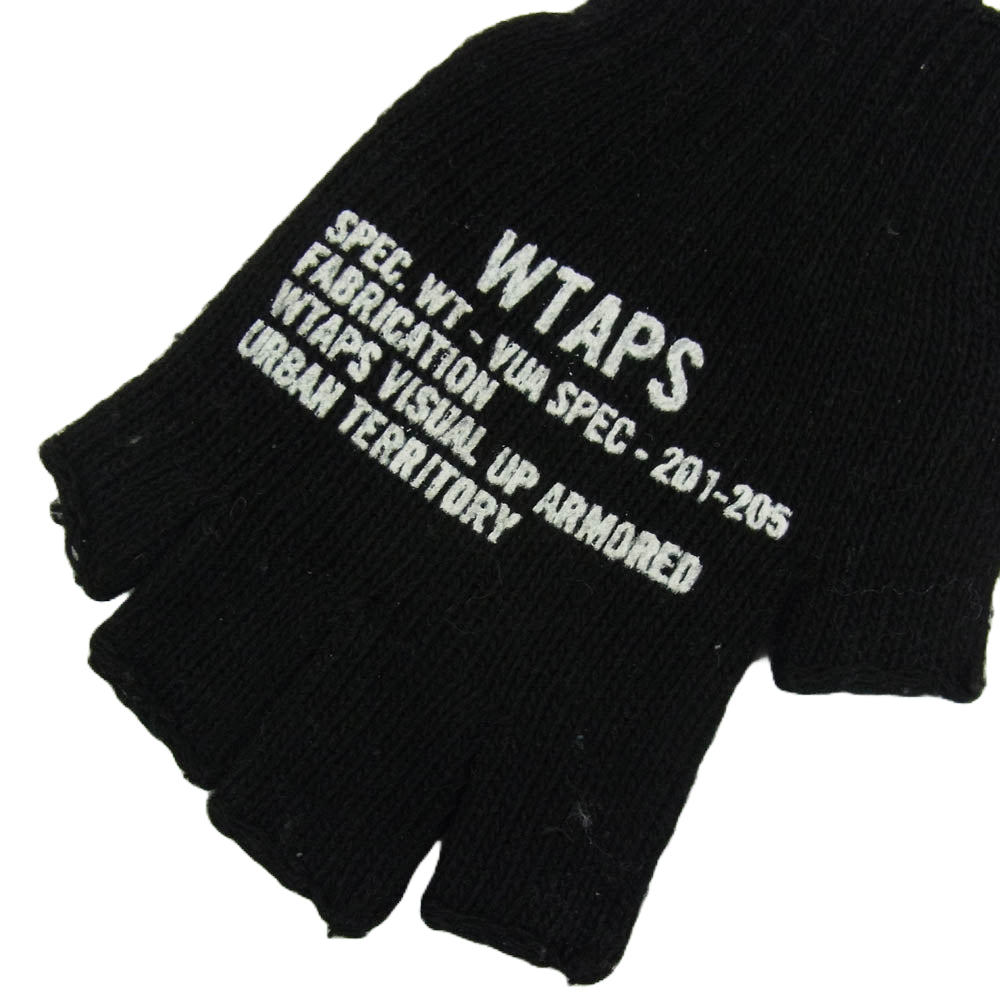 WTAPS ダブルタップス 19AW 192MYDT-AC03 TRIGGER GLOVE グローブ ブラック 手袋 ブラック系【中古】