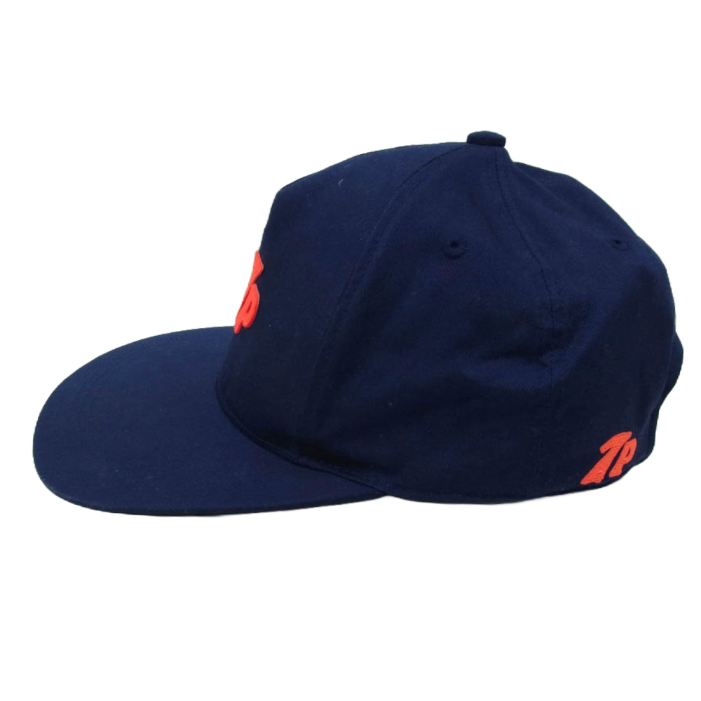 TRANSPORT トランスポート 7P CAP ネイビー系 ベースボール キャップ 帽子 ブルー系【中古】