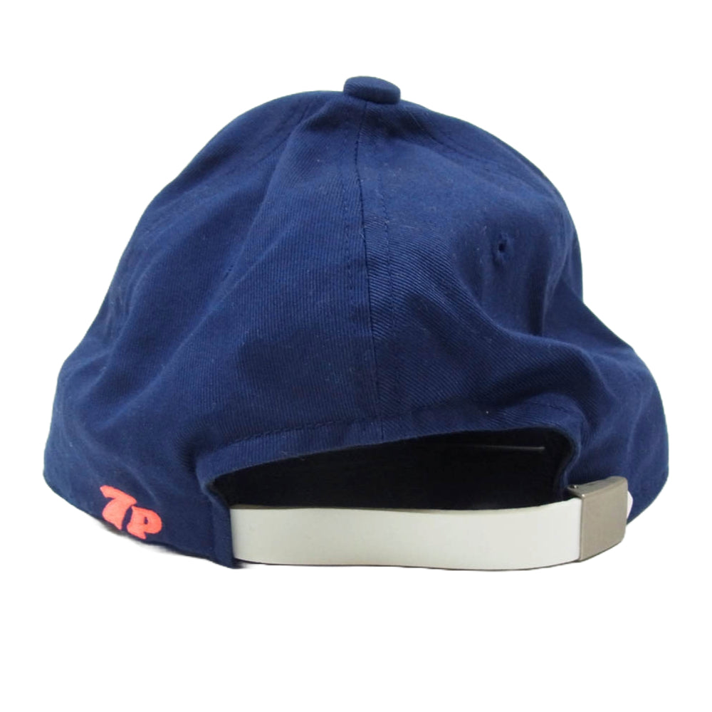 TRANSPORT トランスポート 7P CAP ネイビー系 ベースボール キャップ 帽子 ブルー系【中古】