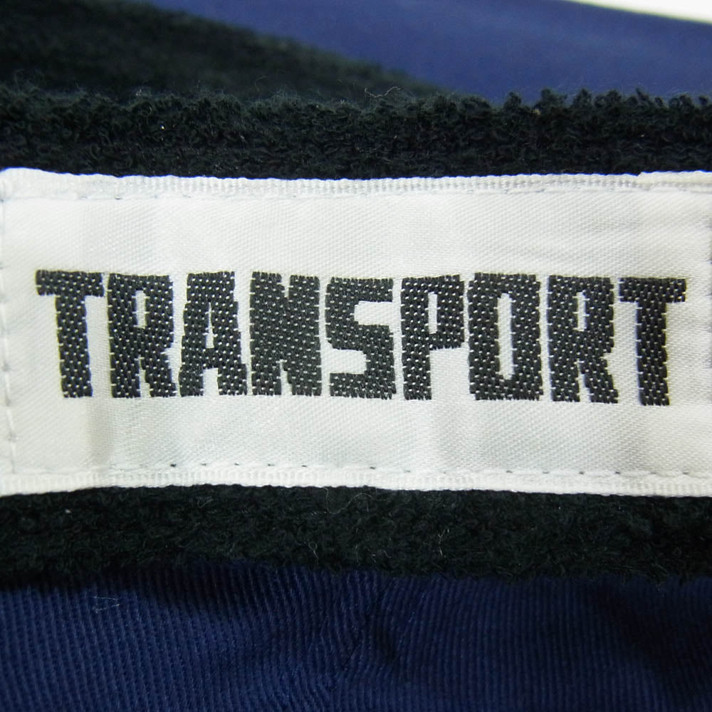 TRANSPORT トランスポート 7P CAP ネイビー系 ベースボール キャップ 帽子 ブルー系【中古】