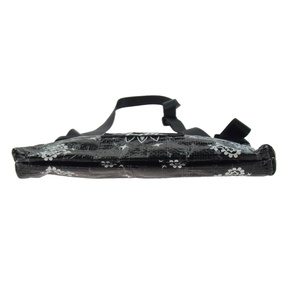 Supreme シュプリーム Bandana Tarp Side Bag バンダナ柄 ショルダーバッグ サコッシュ ブラック系【中古】