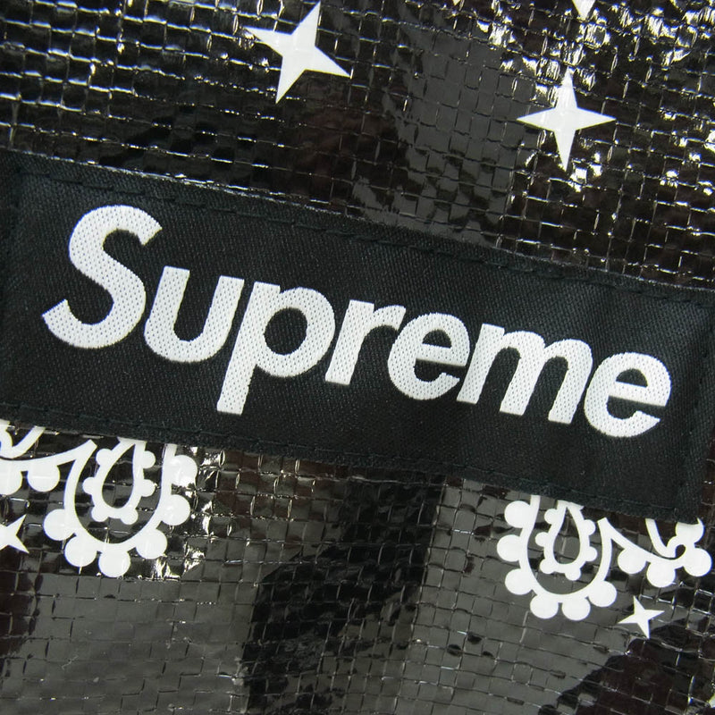 Supreme シュプリーム 21SS Bandana Tarp Large Duffle Bag バンダナ柄  