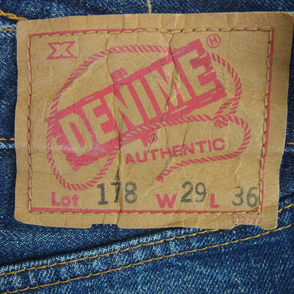 Denime ドゥニーム 旧ドゥニーム オリゾンティ期 Lot 178 デニム