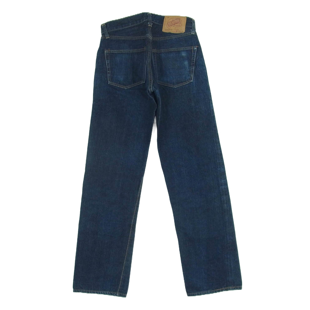 Denime ドゥニーム 旧ドゥニーム オリゾンティ期 TOKYO セルビッチ ボタンフライ デニム パンツ ジーンズ インディゴブルー系 W28 L33【中古】