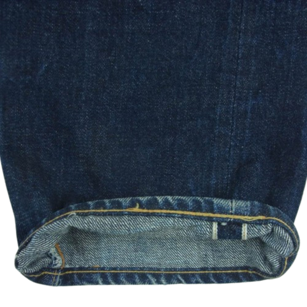Denime ドゥニーム 旧ドゥニーム オリゾンティ期 TOKYO セルビッチ ボタンフライ デニム パンツ ジーンズ インディゴブルー系 W28 L33【中古】
