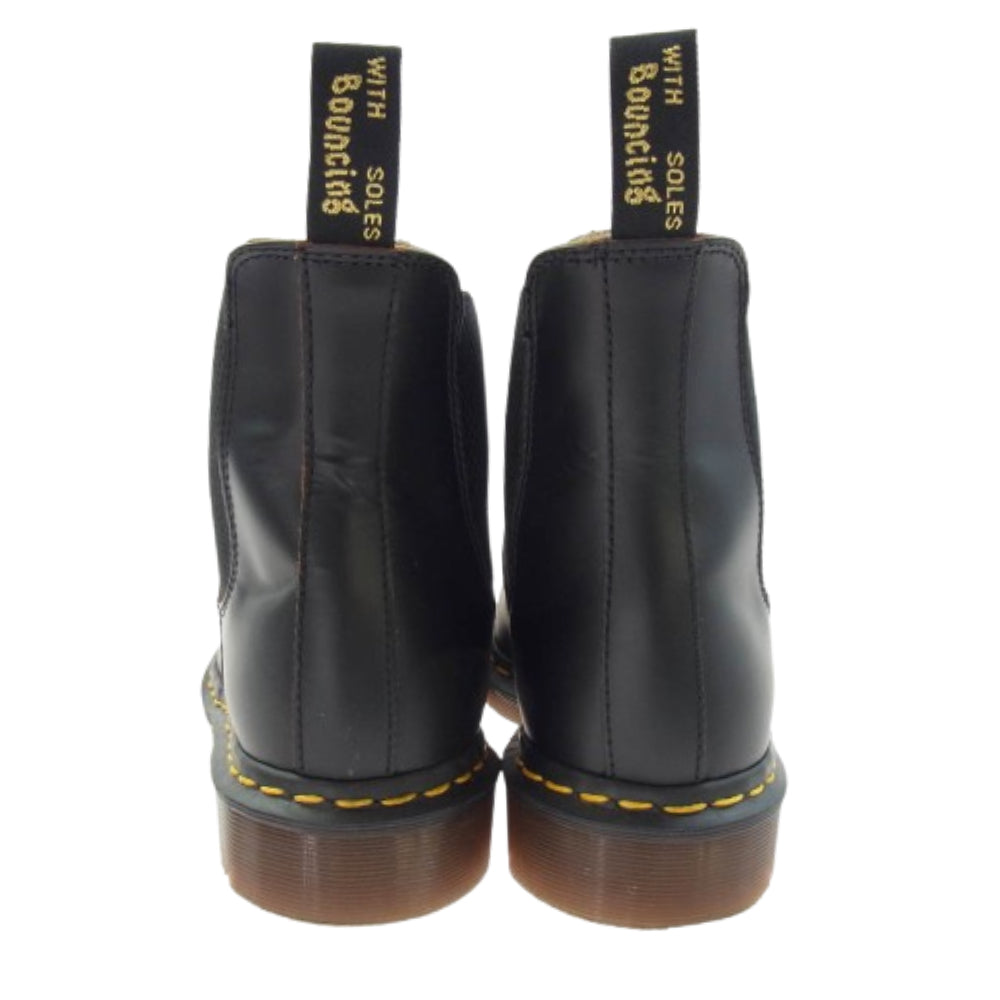 Dr.Martens ドクターマーチン 英国製 VINTAGE 2976 CHELSEA BOOT チェルシー ブーツ サイドゴアブーツ ブラック系 UK7【中古】
