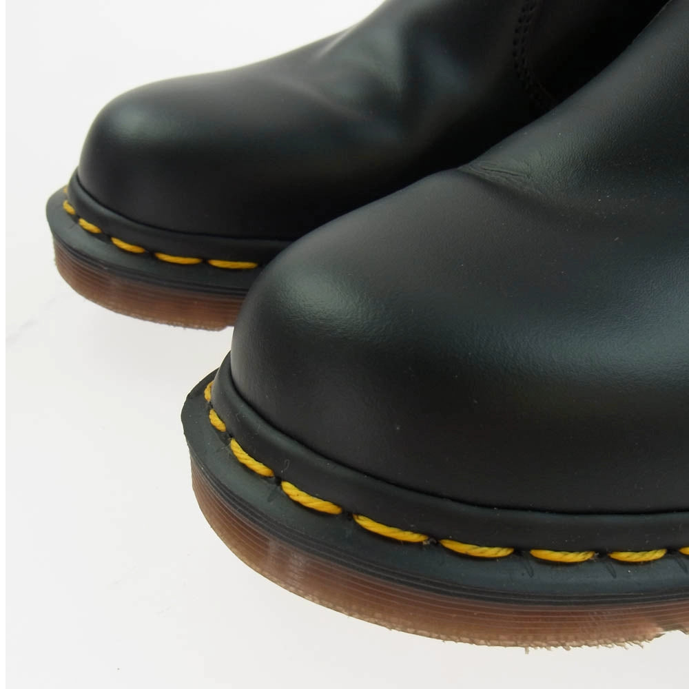 Dr.Martens ドクターマーチン 英国製 VINTAGE 2976 CHELSEA BOOT チェルシー ブーツ サイドゴアブーツ ブラック系 UK7【中古】