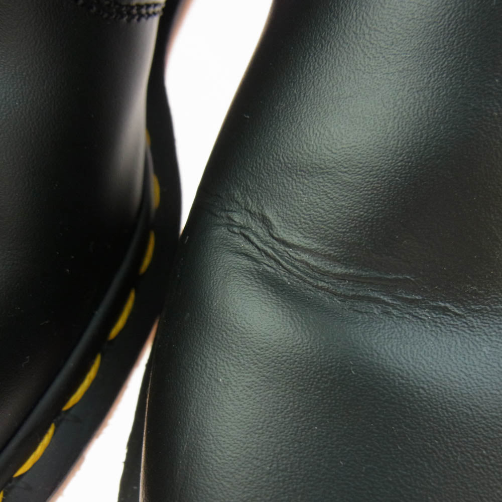 Dr.Martens ドクターマーチン 英国製 VINTAGE 2976 CHELSEA BOOT チェルシー ブーツ サイドゴアブーツ ブラック系 UK7【中古】