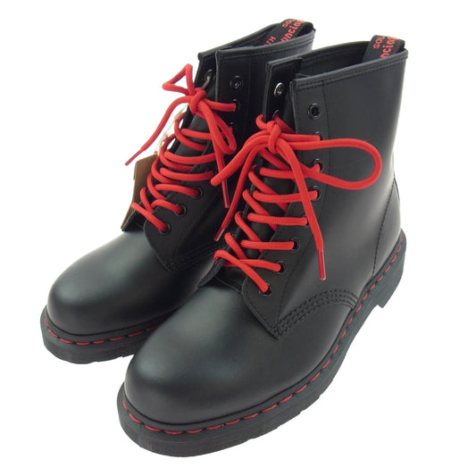 Dr.Martens ドクターマーチン 1460 8HOLE レッドステッチ 8ホール ブーツ ブラック系 UK7【新古品】【未使用】【中古】