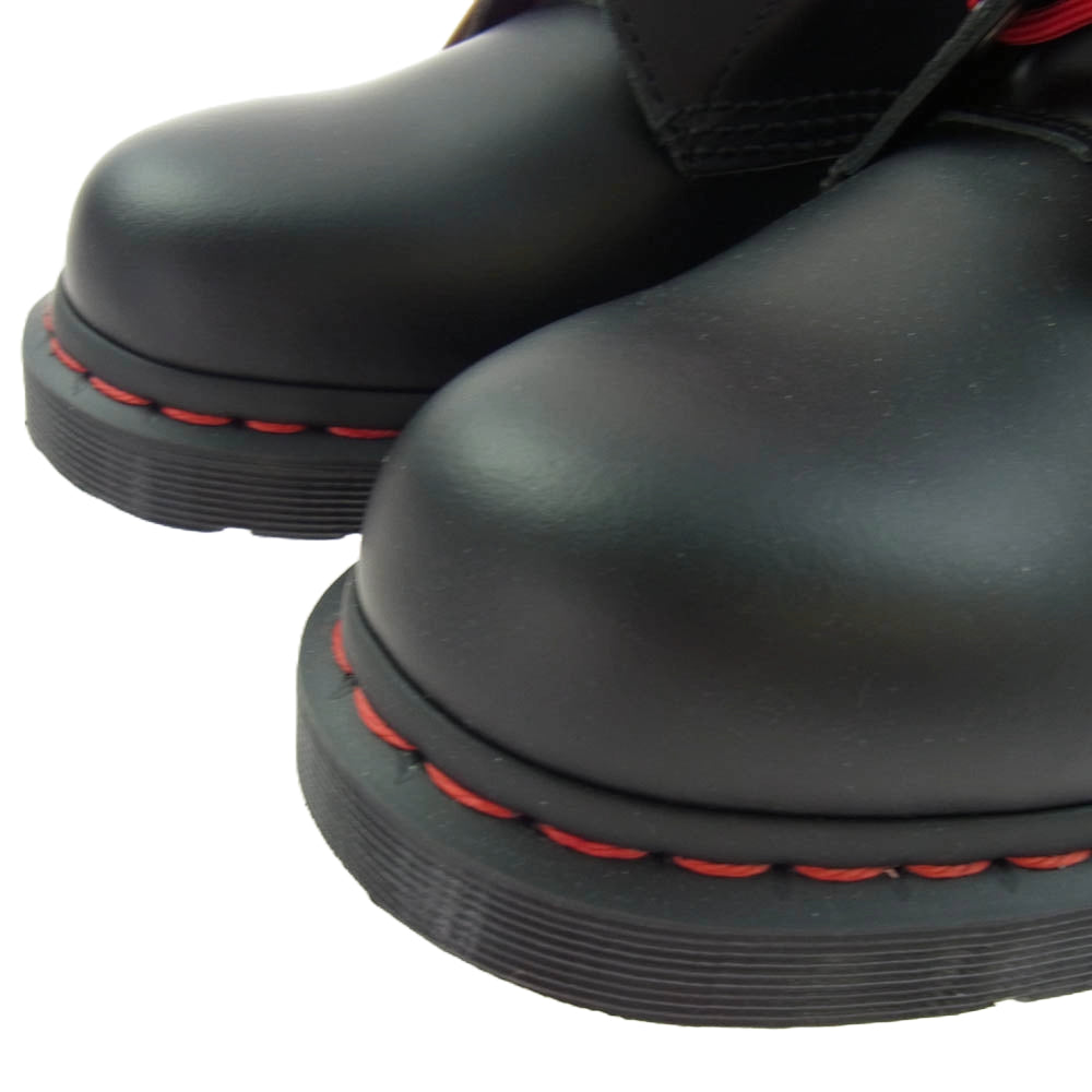Dr.Martens ドクターマーチン 1460 8HOLE レッドステッチ 8ホール ブーツ ブラック系 UK7【新古品】【未使用】【中古】