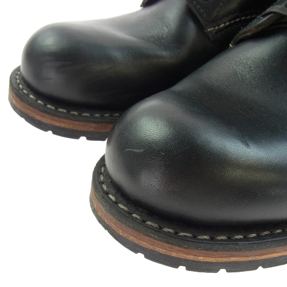 RED WING レッドウィング REDWING 9014 BECKMAN ROUND BOOTS ベックマン ラウンド ブーツ ブラック系 US7D【中古】