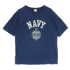 Buzz Rickson's バズリクソンズ BR79398 U.S. NAVY S/S MILITARY TEE ネイビー ロゴ ミリタリー 半袖 Tシャツ ネイビー系 L【中古】