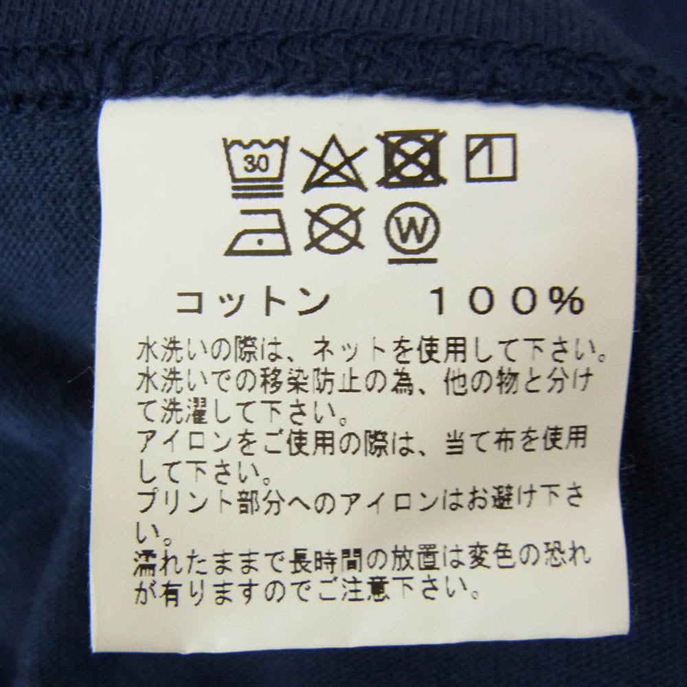 Buzz Rickson's バズリクソンズ BR79398 U.S. NAVY S/S MILITARY TEE ネイビー ロゴ ミリタリー 半袖 Tシャツ ネイビー系 L【中古】