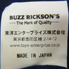 Buzz Rickson's バズリクソンズ BR79398 U.S. NAVY S/S MILITARY TEE ネイビー ロゴ ミリタリー 半袖 Tシャツ ネイビー系 L【中古】