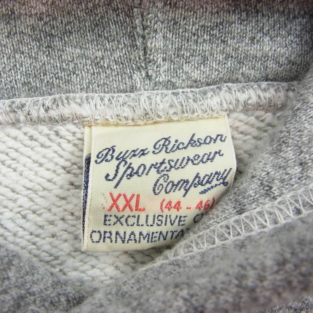 Buzz Rickson's バズリクソンズ BR69458 14th AIR FORCE フライングタイガー スウェット パーカ グレー系 XXL【中古】