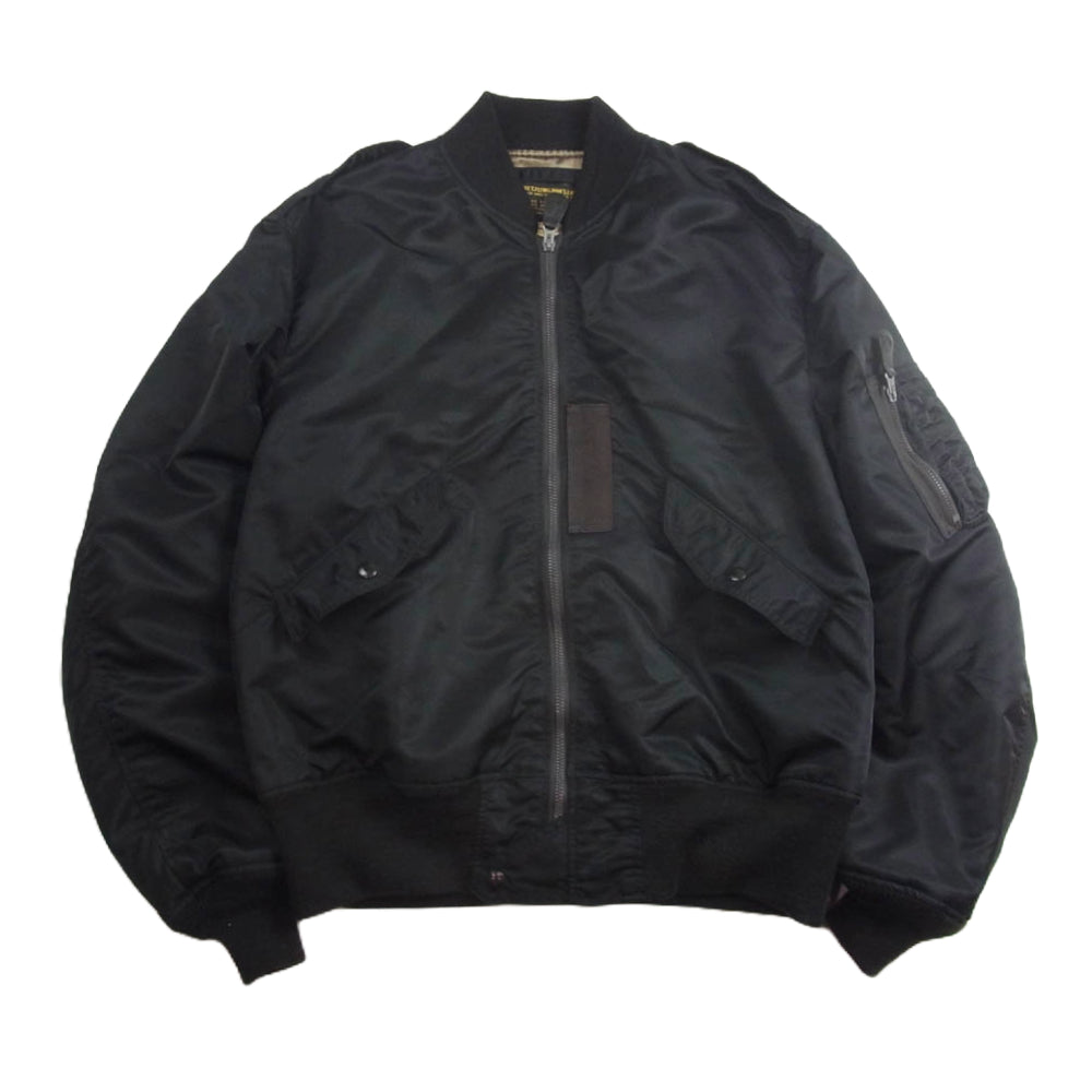 Buzz Rickson's バズリクソンズ BR15625 WILLIAM GIBSON COLLECTION Type BLACK L-2B SKYLINE CLOTHING CORPORATION MODEL ウィリアム・ギブソン フライト ジャケット ブラック系 42【中古】