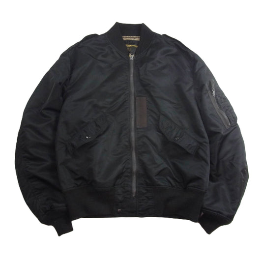 Buzz Rickson's バズリクソンズ BR15625 WILLIAM GIBSON COLLECTION Type BLACK L-2B SKYLINE CLOTHING CORPORATION MODEL ウィリアム・ギブソン フライト ジャケット ブラック系 42【中古】