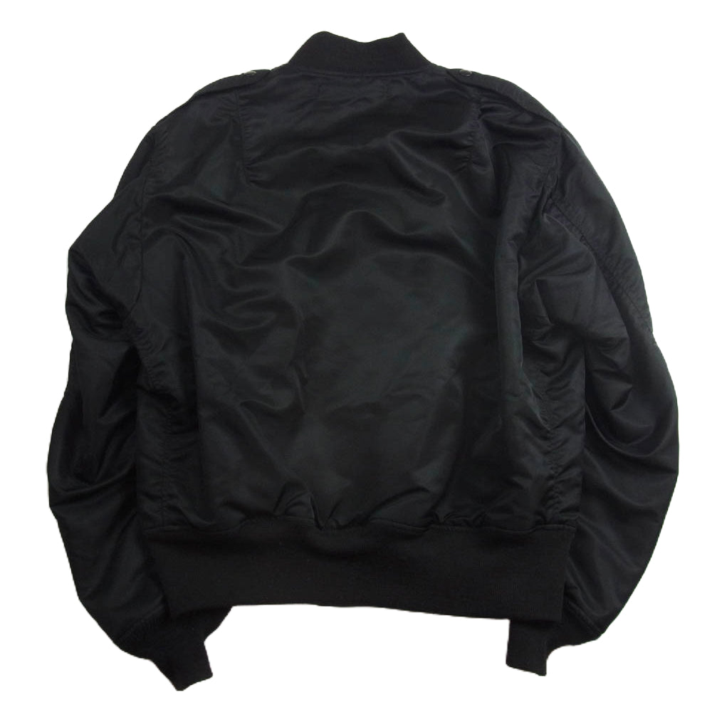 Buzz Rickson's バズリクソンズ BR15625 WILLIAM GIBSON COLLECTION Type BLACK L-2B SKYLINE CLOTHING CORPORATION MODEL ウィリアム・ギブソン フライト ジャケット ブラック系 42【中古】