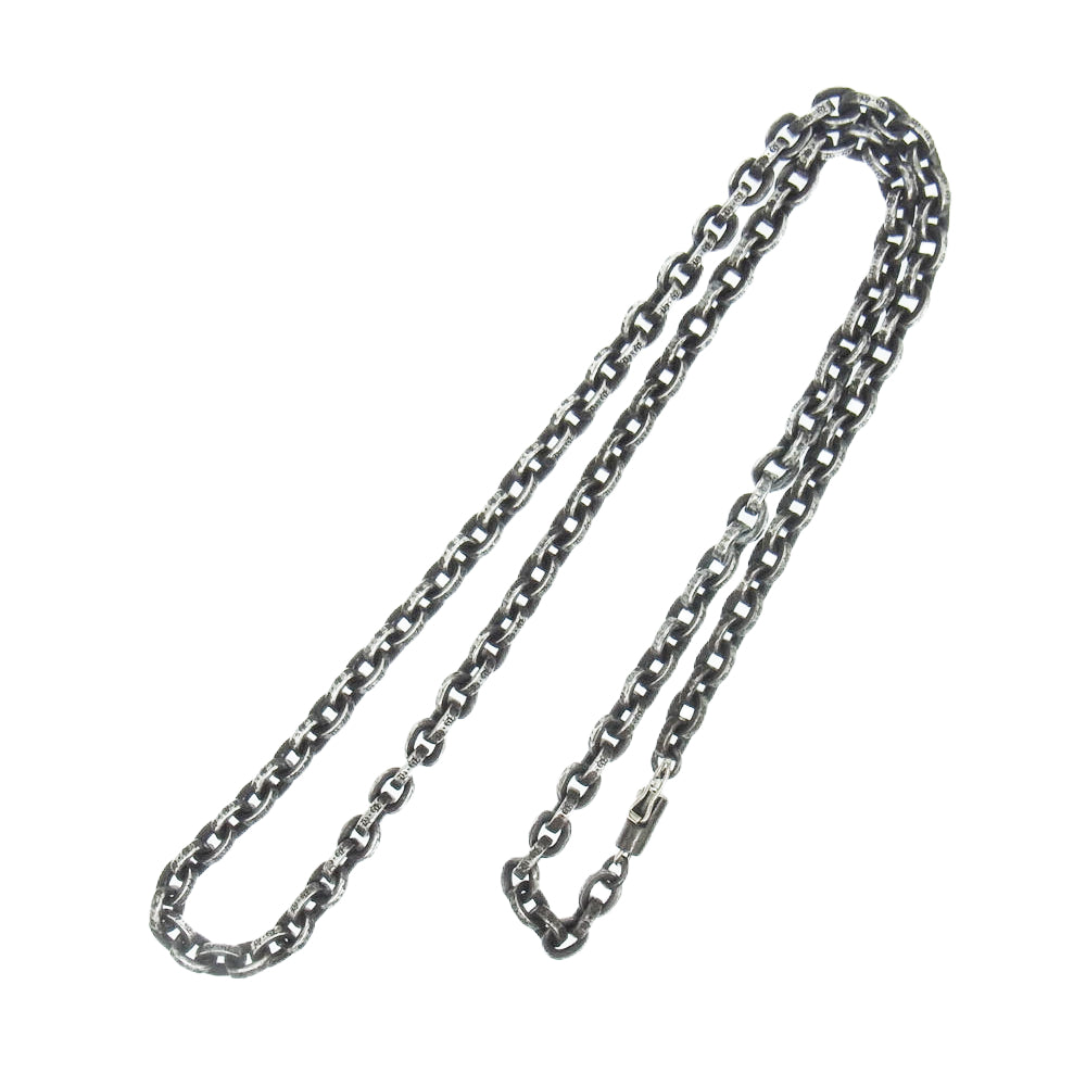 CHROME HEARTS クロムハーツ（原本無） 20inch PAPER CHAIN ペーパーチェーン シルバー ネックレス 20インチ シルバー系【中古】