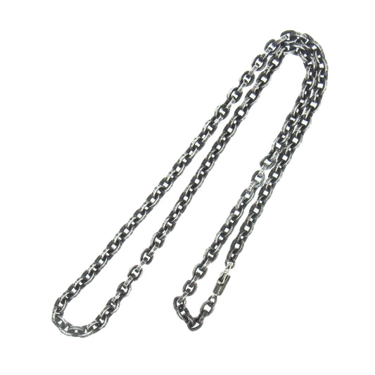 CHROME HEARTS クロムハーツ（原本無） 20inch PAPER CHAIN ペーパーチェーン シルバー ネックレス 20インチ シルバー系【中古】