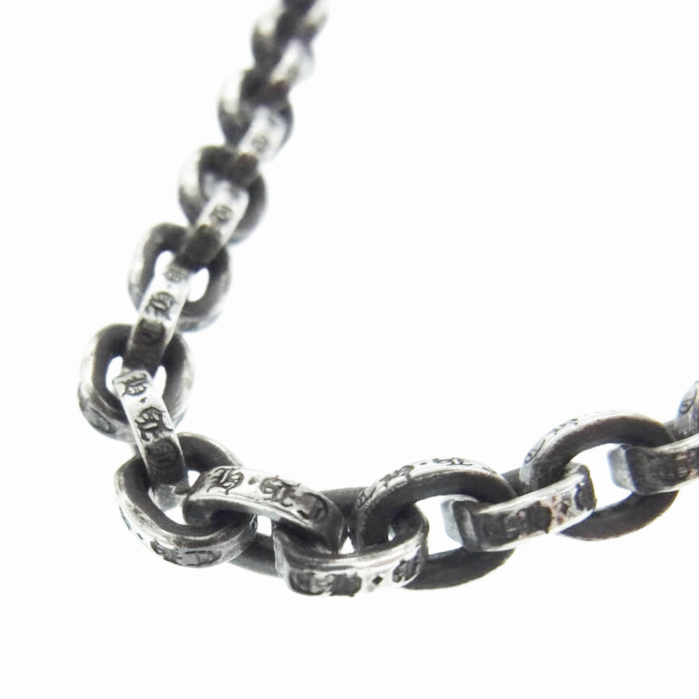 CHROME HEARTS クロムハーツ（原本無） 20inch PAPER CHAIN ペーパーチェーン シルバー ネックレス 20インチ シルバー系【中古】
