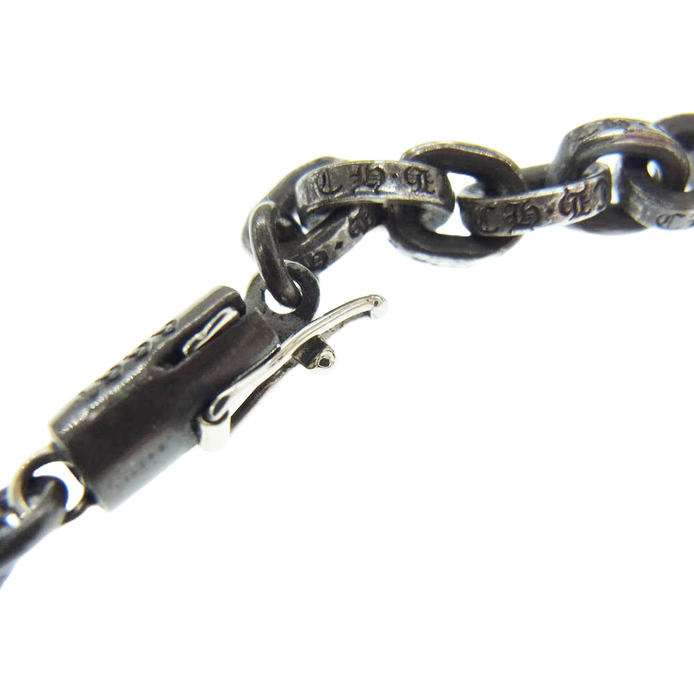 CHROME HEARTS クロムハーツ（原本無） 20inch PAPER CHAIN ペーパーチェーン シルバー ネックレス 20インチ シルバー系【中古】