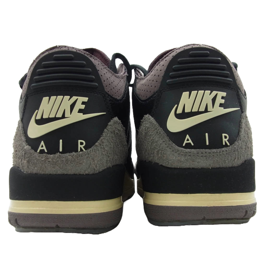 NIKE AIR JORDAN ナイキ ジョーダン FZ4811-001 × A Ma Maniere Women's Air Jordan 3 Retro OG SP AJ3 アママニエール ウィメンズ エアジョーダン レトロ スニーカー ブラック系 フラットピューター系 28cm【中古】