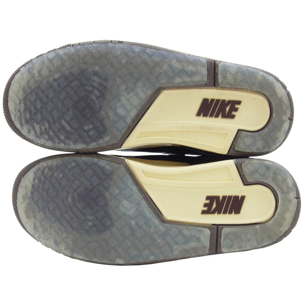 NIKE AIR JORDAN ナイキ ジョーダン FZ4811-001 × A Ma Maniere Women's Air Jordan 3 Retro OG SP AJ3 アママニエール ウィメンズ エアジョーダン レトロ スニーカー ブラック系 フラットピューター系 28cm【中古】