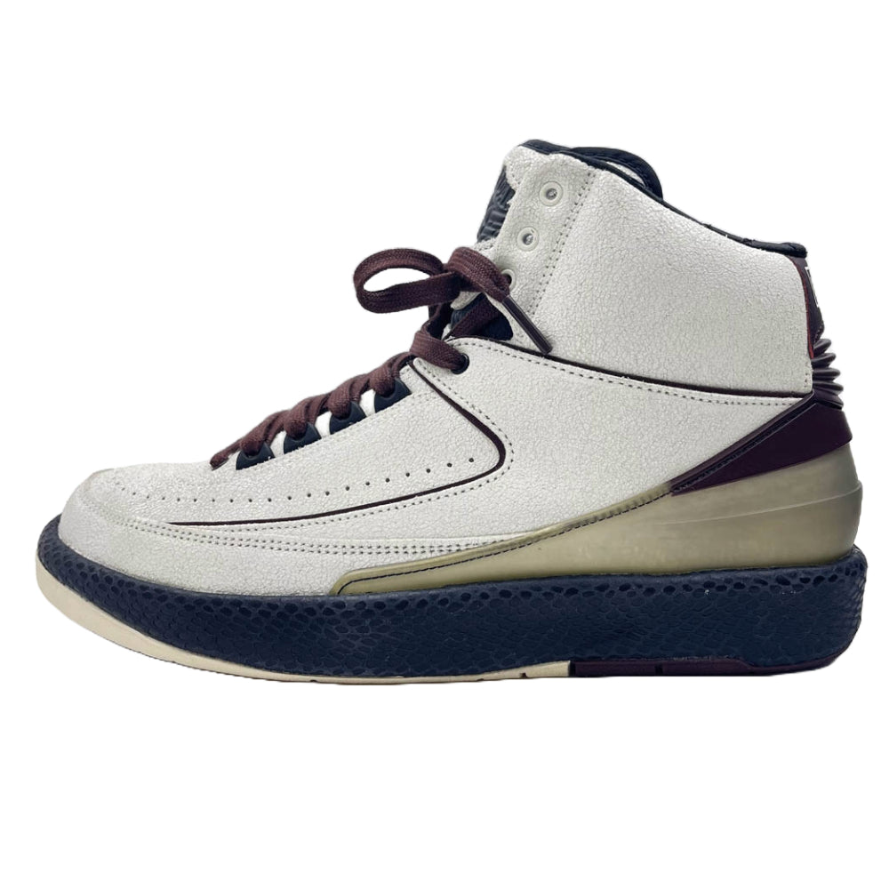 NIKE AIR JORDAN ナイキ ジョーダン DO7216-100 × A Ma Maniere Air Jordan 2 Airness Sail and Burgundy AJ2 アママニエール エアジョーダン スニーカー マルチカラー系 28cm【中古】