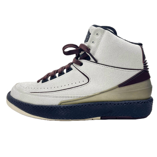 NIKE AIR JORDAN ナイキ ジョーダン DO7216-100 × A Ma Maniere Air Jordan 2 Airness Sail and Burgundy AJ2 アママニエール エアジョーダン スニーカー マルチカラー系 28cm【中古】