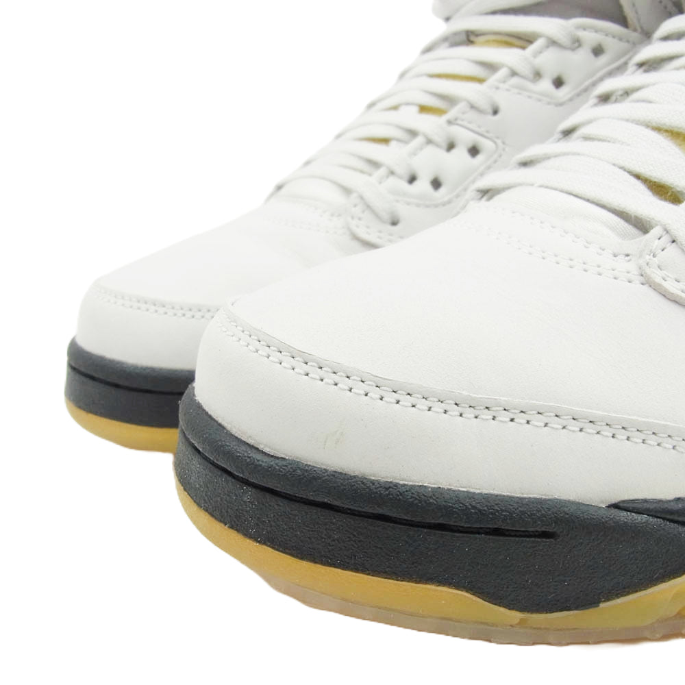 NIKE AIR JORDAN ナイキ ジョーダン FZ5758-004 × A Ma Maniere Women's Air Jordan 5 Retro SP AJ5 アママニエール ウィメンズ エアジョーダン レトロ スニーカー ブラック系 ブルー系 ホワイト系 28cm【中古】