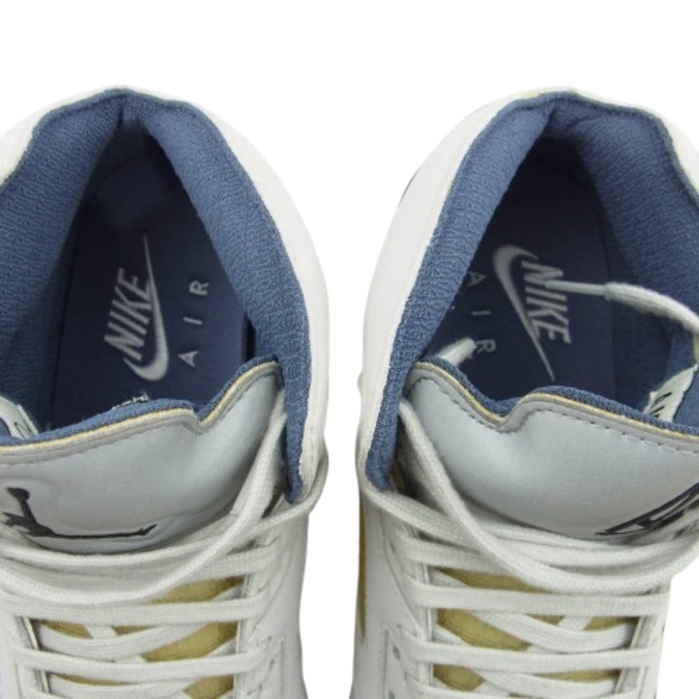 NIKE AIR JORDAN ナイキ ジョーダン FZ5758-004 × A Ma Maniere Women's Air Jordan 5 Retro SP AJ5 アママニエール ウィメンズ エアジョーダン レトロ スニーカー ブラック系 ブルー系 ホワイト系 28cm【中古】